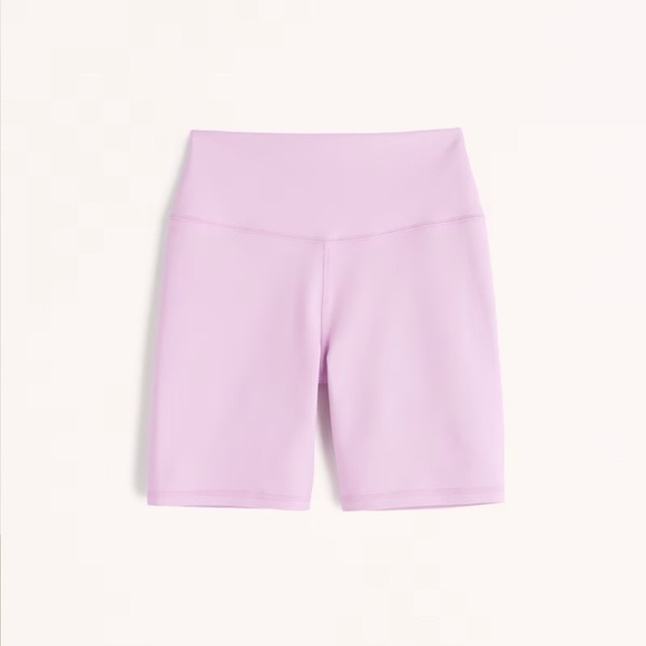 NWT YPB By Abercrombie & Fitch SculptLUX 7" Bike Short Warm Pink Size XS - Picture 3 of 9